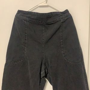 Aliya Wanek Indra Pants in Black Denim, size large